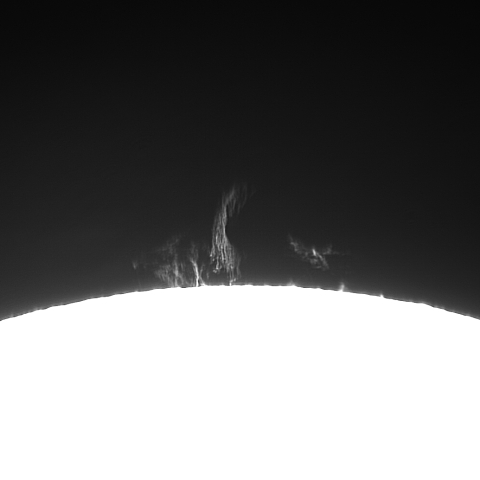 10月28日のプロミネンス