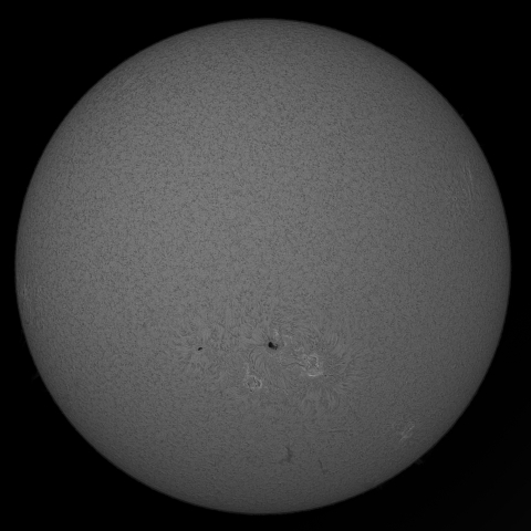 11月29日の太陽 その2 (シングルスタック)