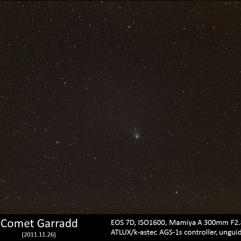 ギャラッド彗星（C/2009 P1） 11/26/2011