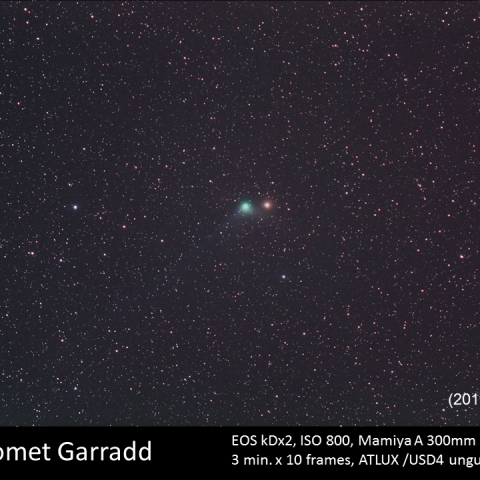 ギャラッド彗星（C/2009 P1） 12/30/2011