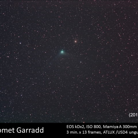 ギャラッド彗星（C/2009 P1） 12/31/2011