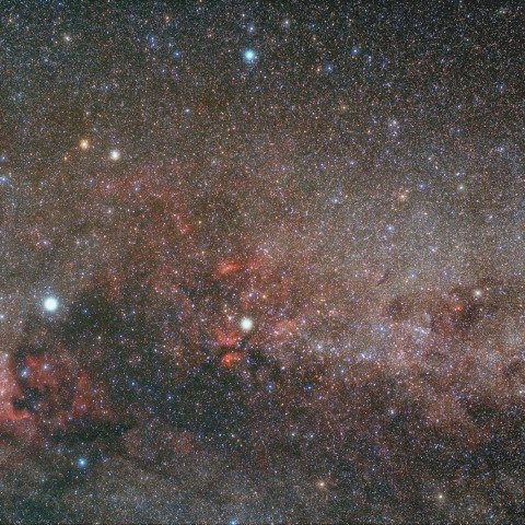 はくちょう座中央付近