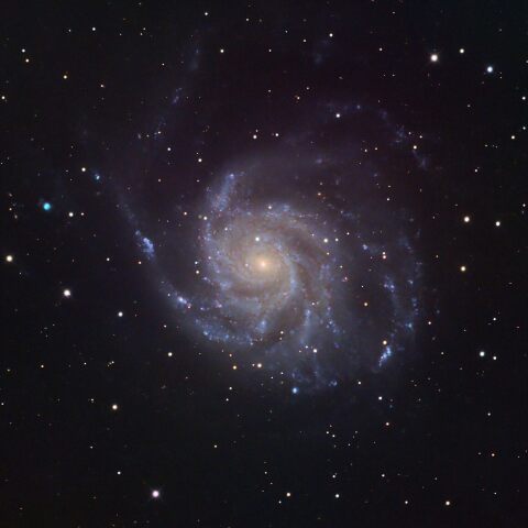 M101 回転花火銀河