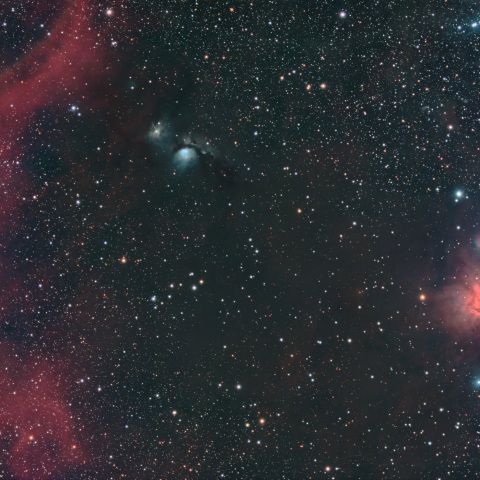 NGC2071周辺