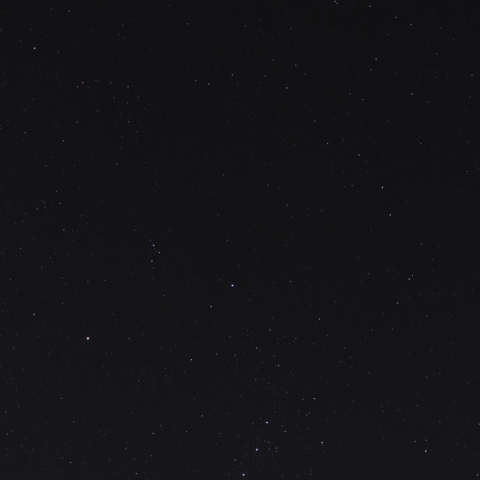 皆既月食とオリオン