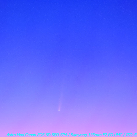 パンスターズ彗星 C/2025 R3 南半球にお越しやす