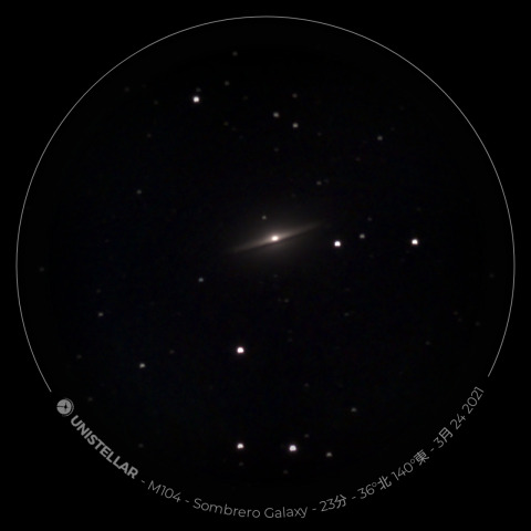 M104 ソンブレロ銀河