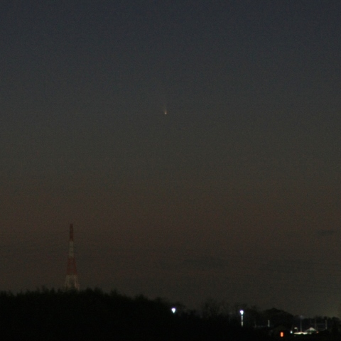 東海村からのパンスターズ彗星