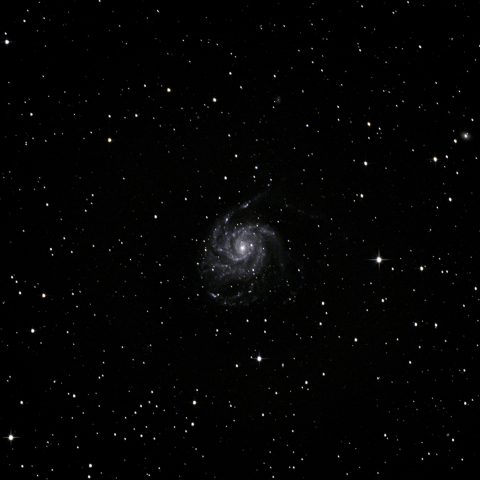 M101(回転花火銀河)