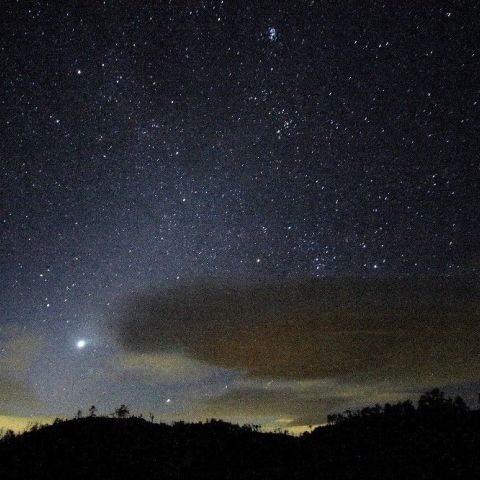 黄道光と明けの明星