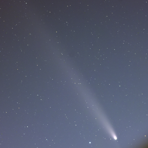 西天の紫金山・アトラス彗星（C/2023 A3） 2024/10/20