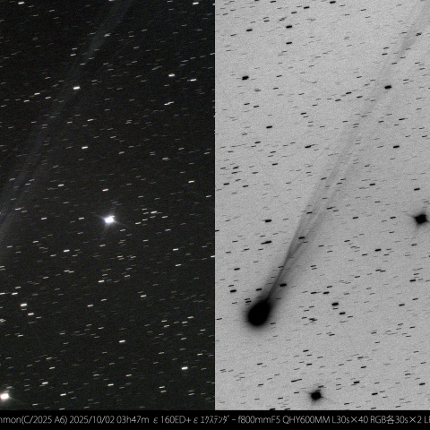 Lemmon(C/2025 A6) 10月2日