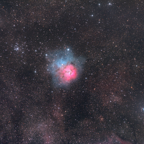 M20 三裂星雲