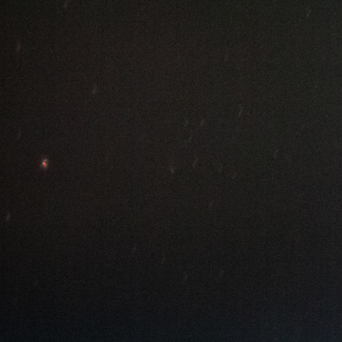 やっと捉えたアイソン彗星(C/2012 S1)