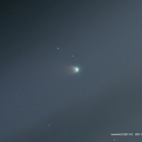 レナード彗星 （C/2021 A1）12月24日