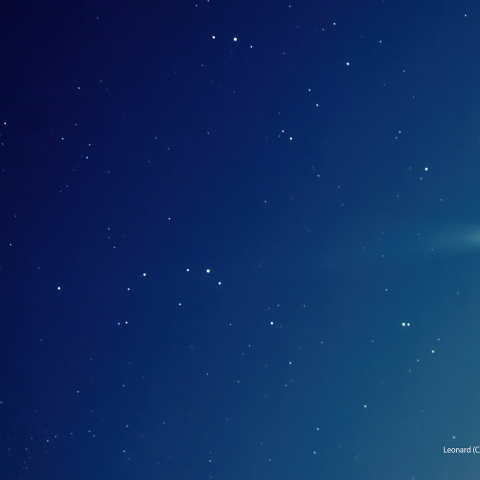 レナード彗星 （C/2021 A1）2022年1月1日