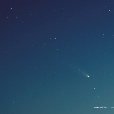 レナード彗星 （C/2021 A1）2022年1月3日