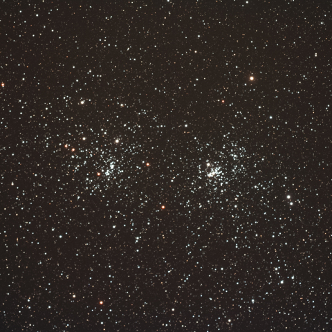 ペルセウス座の二重星団