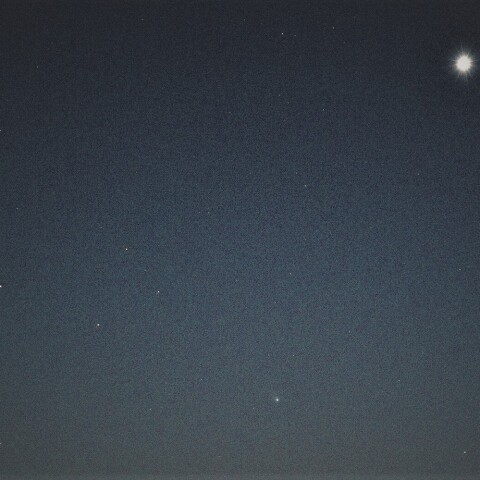 からっ風とレナード彗星