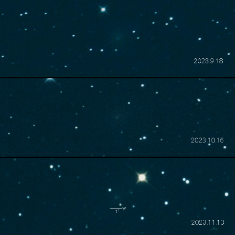 29P（Schwassmann-Wachmann ）の変化
