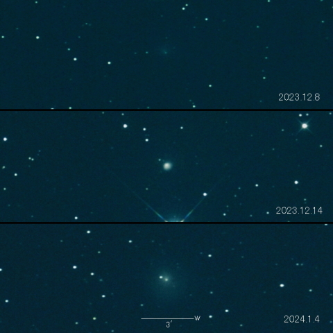 29P（Schwassmann-Wachmann ）の変化