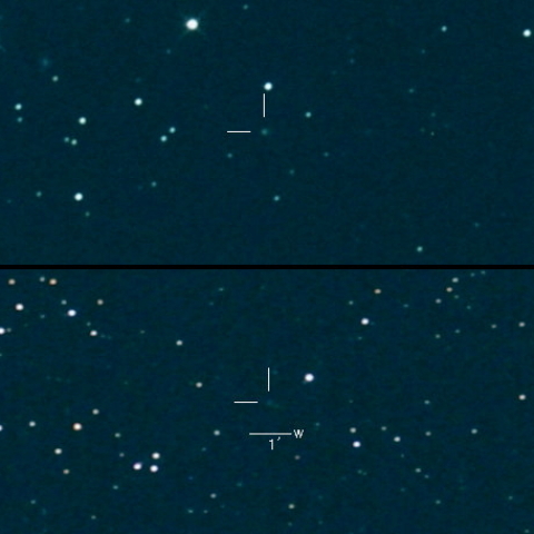 C/2022 QE78 (ATLAS) の変化