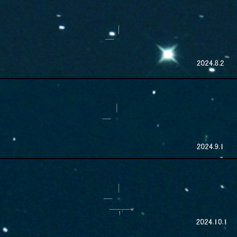253P（PANSTARRS）の変化