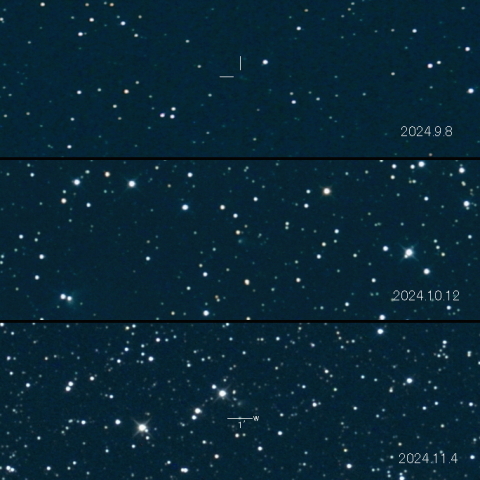 C/2022 QE78 (ATLAS) の変化
