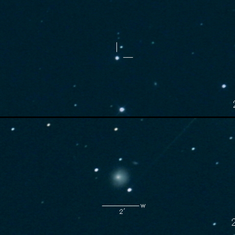 29P（Schwassmann-Wachmann）のアウトバースト