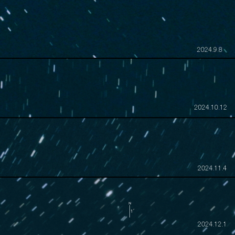 487P(SidingSpring ) の変化