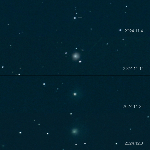 29P（Schwassmann-Wachmann）の変化