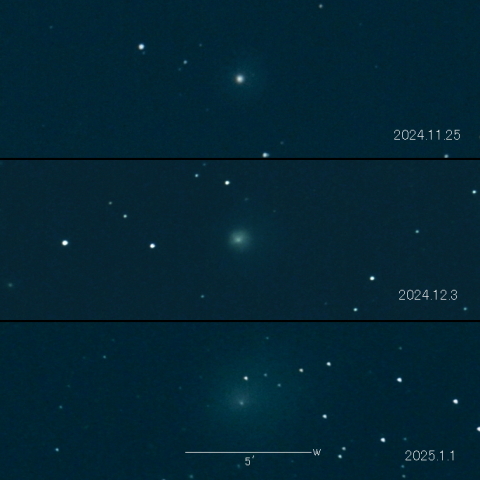 29P（Schwassmann-Wachmann）の変化