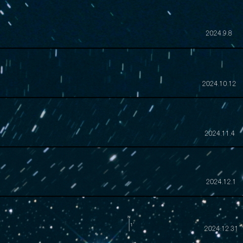 487P(SidingSpring)の変化