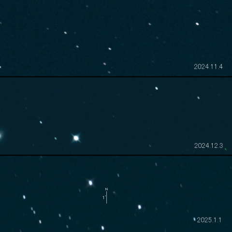 C/2023 H5 (Lemmon) の変化