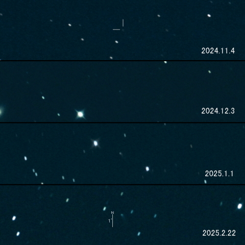 C/2023 H5 (Lemmon) の変化