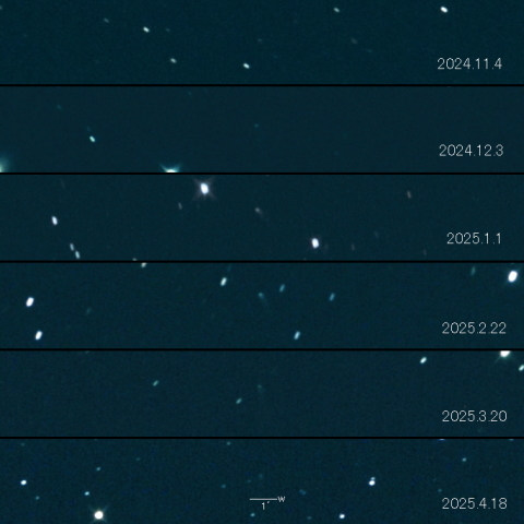 C/2023 H5 (Lemmon) の変化