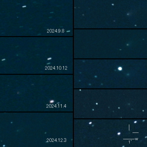 P/2023 S1 (PANSTARRS) の変化