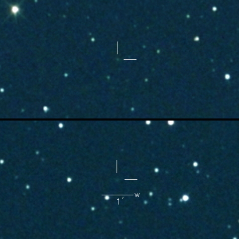 C/2023 RS61 (PANSTARRS) の変化