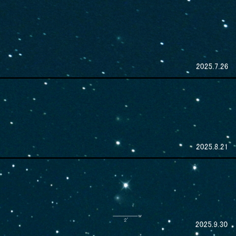C/2022 N2 (PANSTARRS) の変化