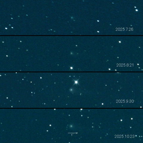 C/2022 N2 (PANSTARRS) の変化
