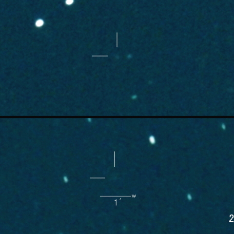 145P（Shoemaker-Levy) の変化