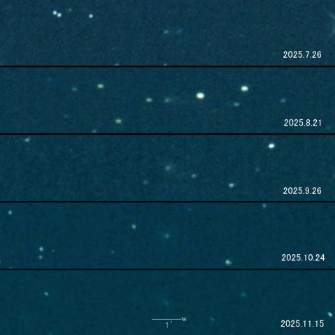 47P（Ashbrook-Jackson) の変化