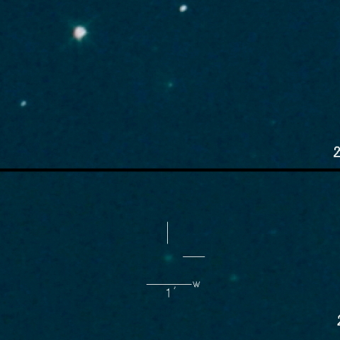29P(Schwassmann-Wachmann)のアウトバースト