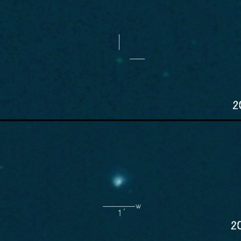 29P（Schwassmann-Wachmann）の変化