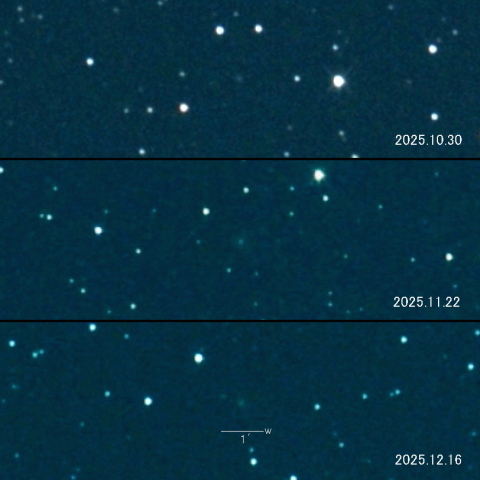 C/2022 R6 (PANSTARRS) の変化
