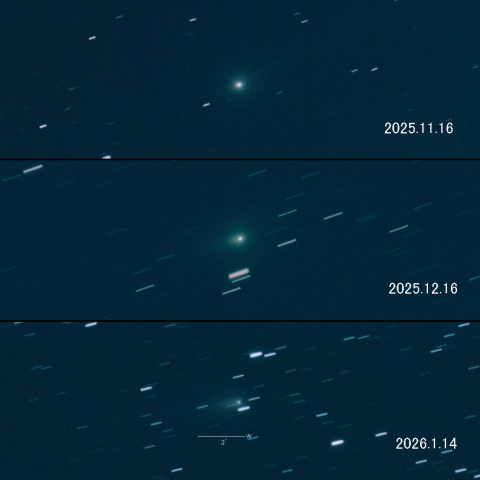 3I (ATLAS) の変化