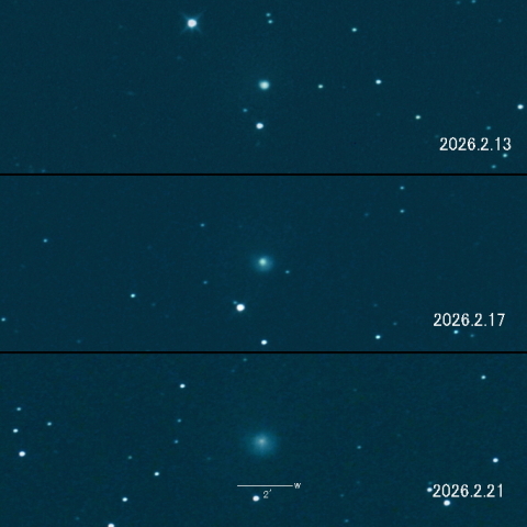 29P（Schwassmann-Wachmann）の変化