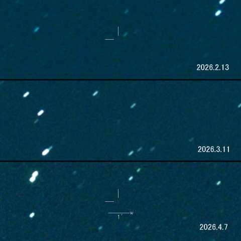 C/2024 G2 (ATLAS) の変化