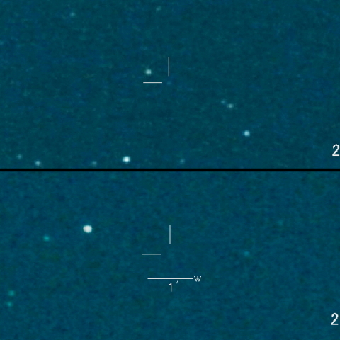 C/2026 C1 (Tsuchinshan) の変化