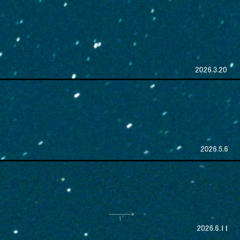 C/2024 G6 (ATLAS) の変化